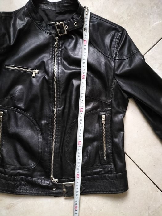 Kurtka ramoneska skórzana