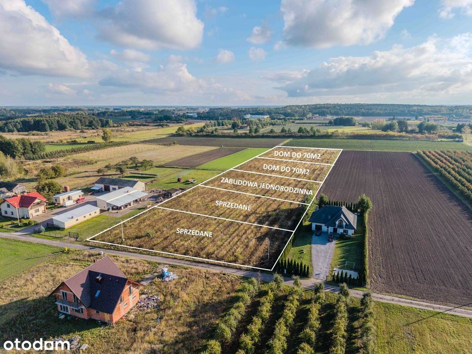 Działka 3188 m² z warunkami zabudowy - Częstoniew, gm. Grójec