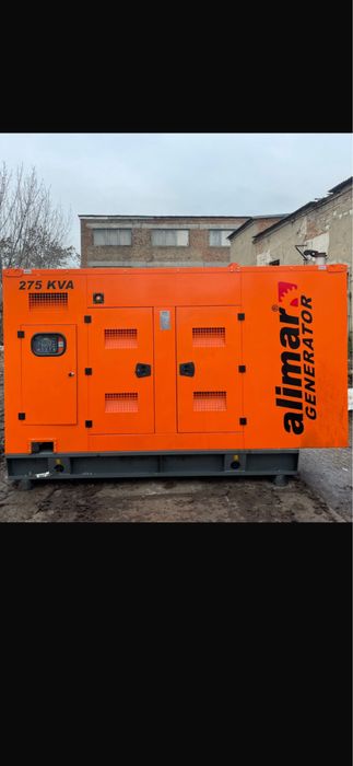 Генератор дизельний 275 KVA/220 КВТ
