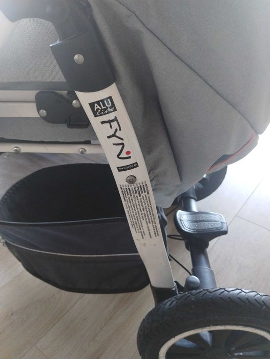 Wózek 3 w 1 Jedno Fyn dmuchane koła