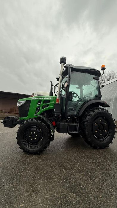 Мінітрактор Euro feng 554  Реверс Кондиціонер Примусова гідравліка
