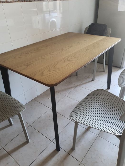Mesa cozinha ou sala  130×80 -  Nova embalada
