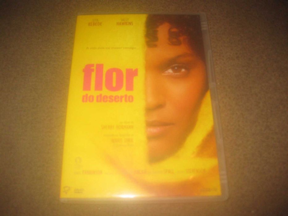 DVD "Flor do Deserto" com Liva Kebede/Raro!