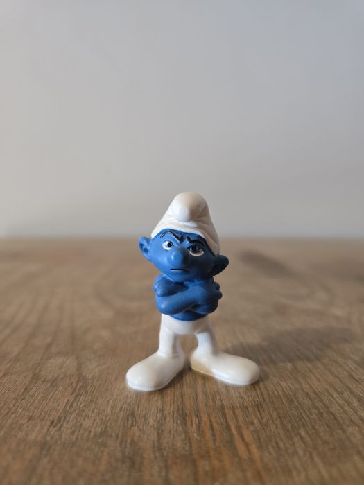 Schleich smerf smurf maruda figurka model wycofany z 2010 r.