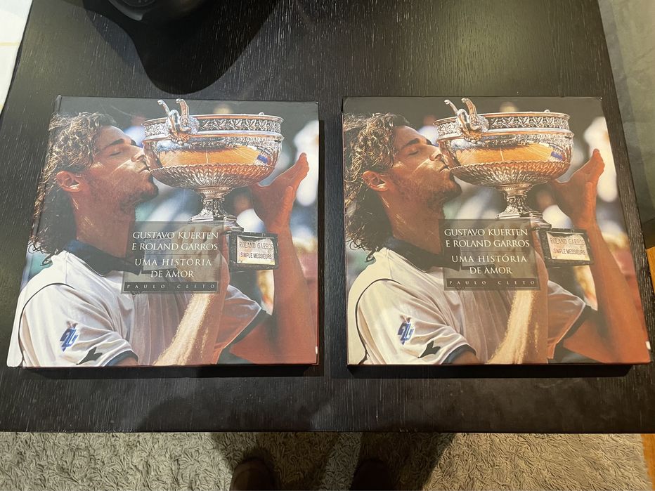 Livro Gustavo Kuerten e Roland Garros