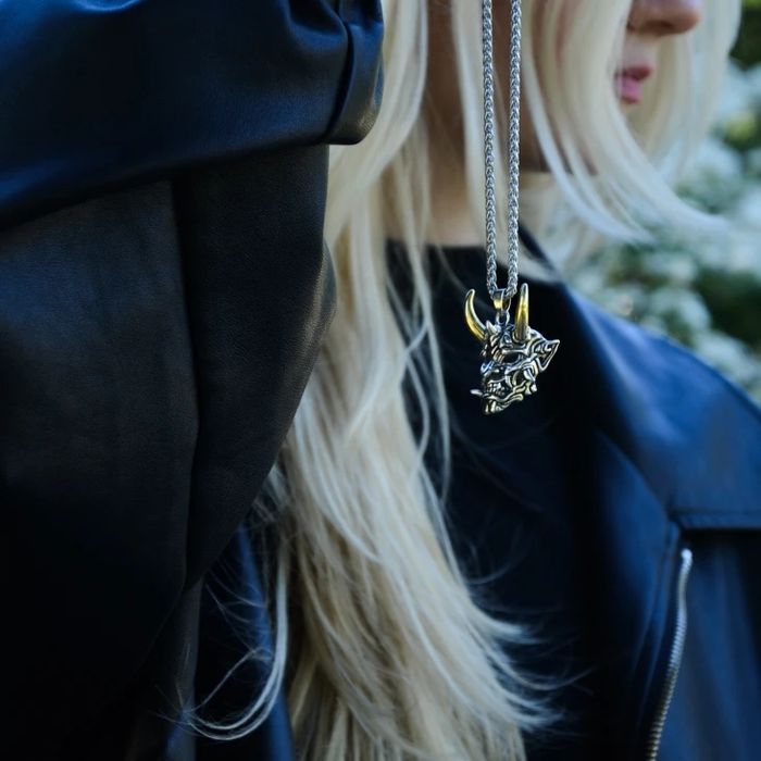 Кулон самурая новий