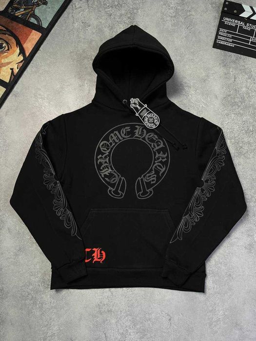 Оверсайз Худі Chrome Hearts | Кофта Хром Хартс (Хром Хардс)