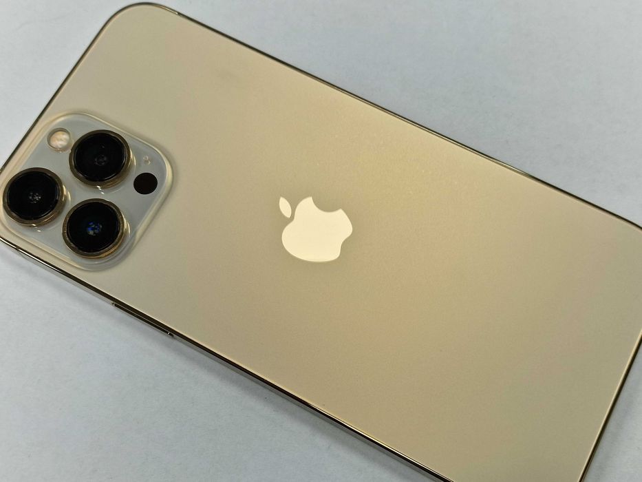 iPhone 13 Pro Max 128GB/ Gold/ Złoty/ Grade A-/ bateria 86%/ Gwarancja