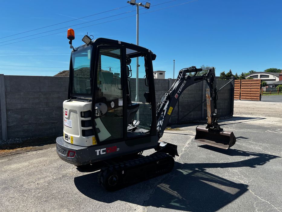 Minikoparka Terex TC22  Sprowadzona 2x Łyżka 2016 rok