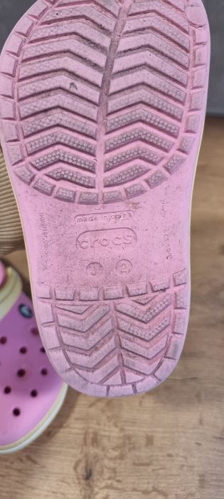 Crocsy dziecięce rozmiar J 2