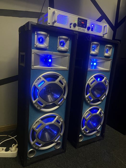 Комплект колонок та підсилювач Skytec