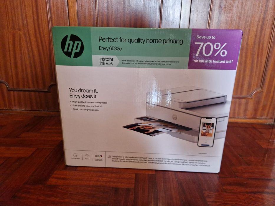 Impressora HP 6532, nova, nunca usada.