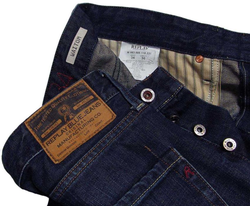 REPLAY _ Waitom _ original _ W34 L36 _ slim _ pas 88cm