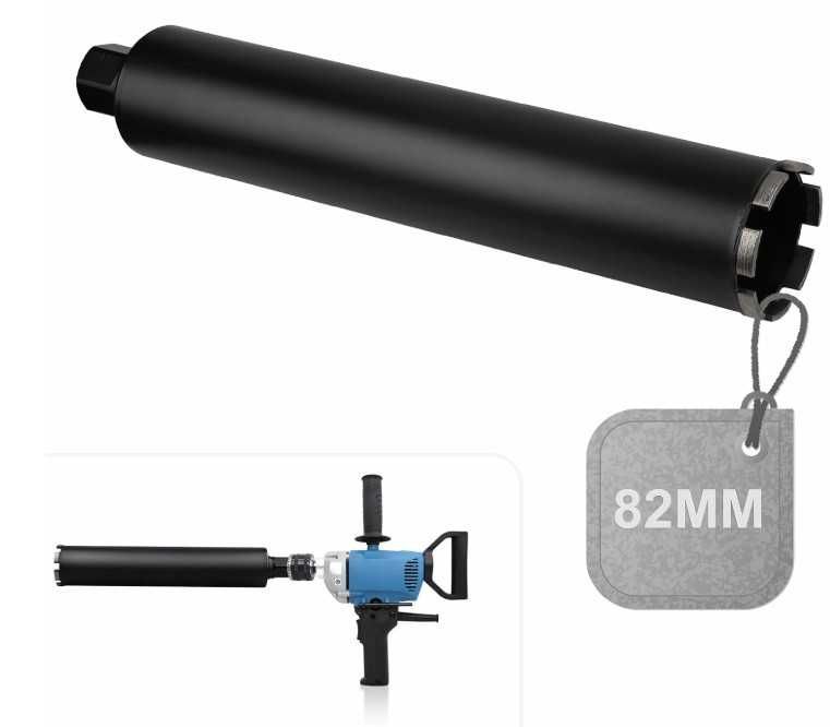 Otwornica/koronka diamentowa do betonu średnica 82mm długość 400mm