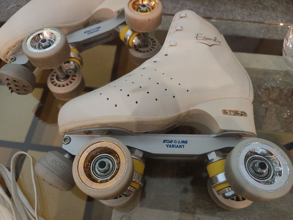 Patins Patinagem Artística EDEA Esordio (Tam. 260 / 38-39) + Roll-Line Variant — Estado Irrepreensível