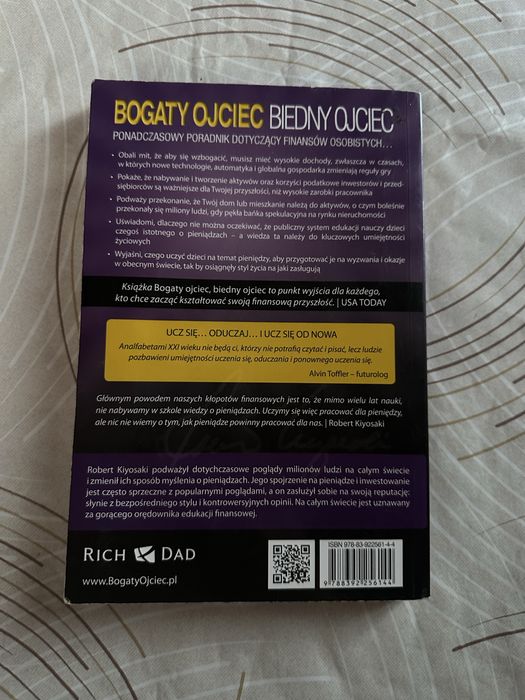 „Bogaty ojciec biedny ojciec” Robert T. Kiyosaki