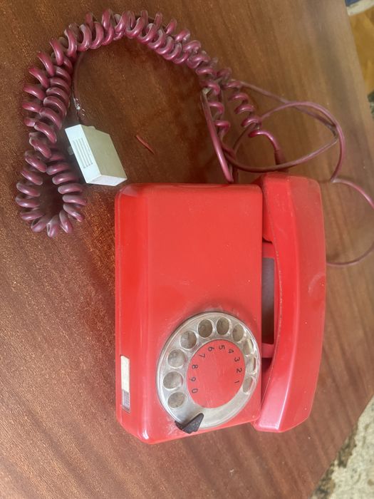 Telefon tarczowy PRL