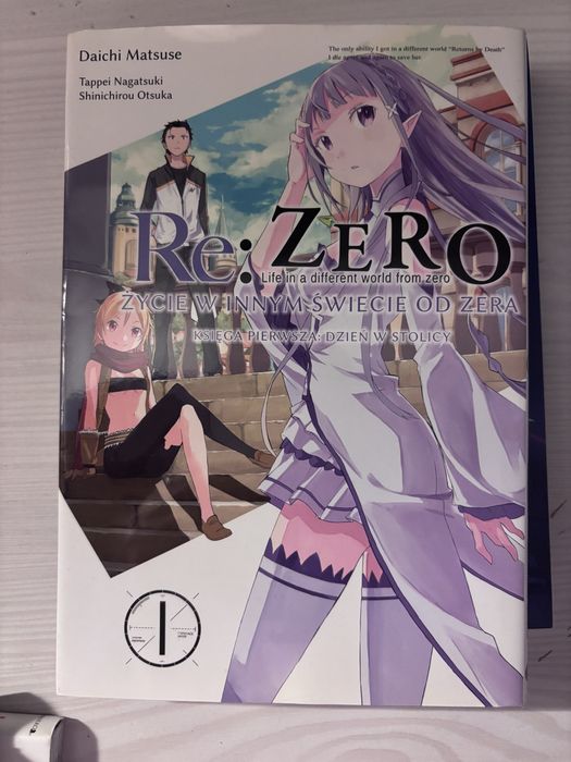 re:zero manga anime