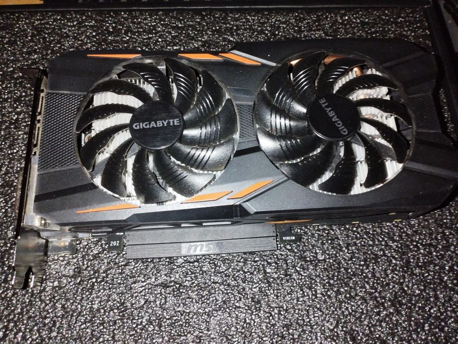 Karta graficzna Gigabyte GTX 1050 TI 4GB dwuslotowa