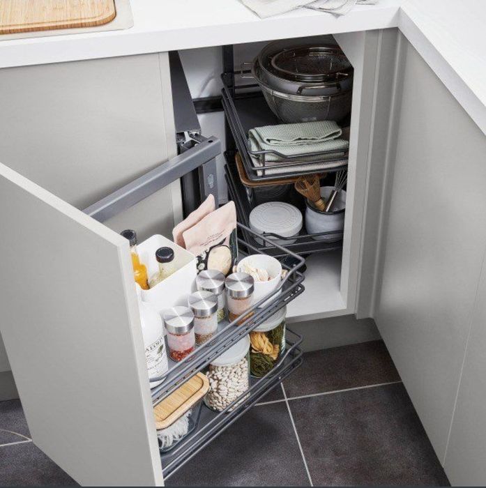 Kosz cargo Lewe narożne kosze 100cm.