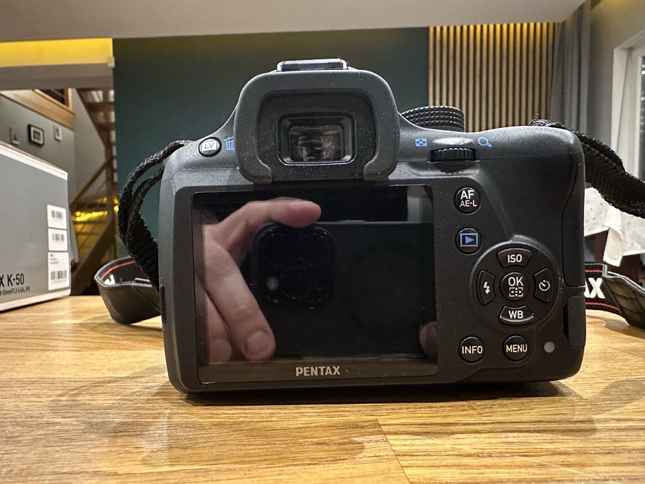 Aparat Pentax K-50 Lustrzanka cyfrowa Jak Nowy, Ideal