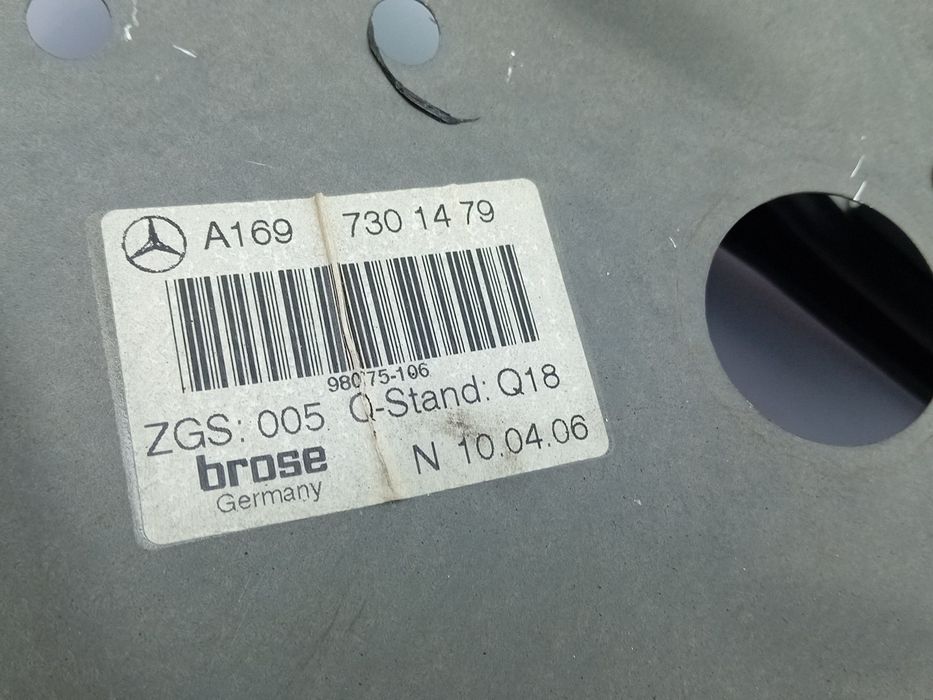 Elevador vidros trás direito MERCEDES-BENZ Classe A (W169)