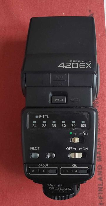 Flash Canon Speedlite 420EX + Bolsa