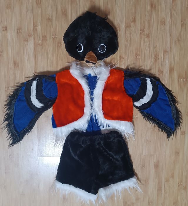 Продам новорічний костюм снігура, маскарадний костюм снігур 2,5-5,5 р.