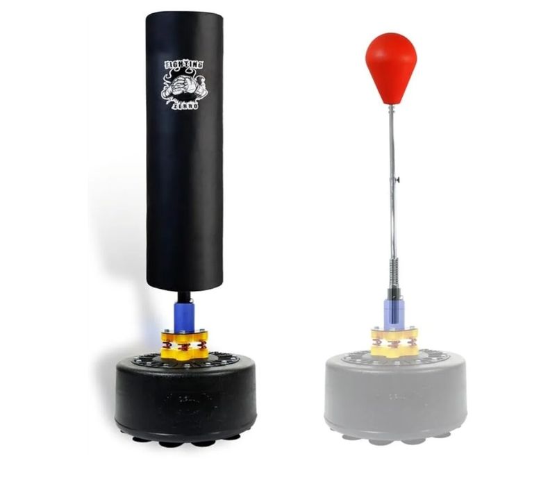 Zerro Worek bokserski+gruszka , wolnostojący, solidny zestaw boksersk