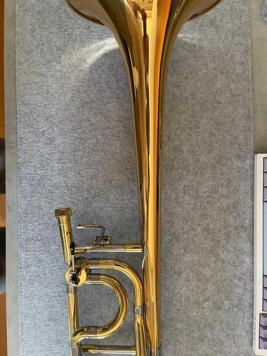 Trombone de Tenor Jupiter JSL-636R-O | Campânula Rose Brass | Como Novo
