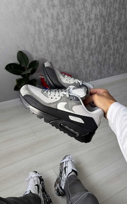 !SALE! Nike Air Max 90 Grey/Black 40 41 42 43 44 45 найк аир макс