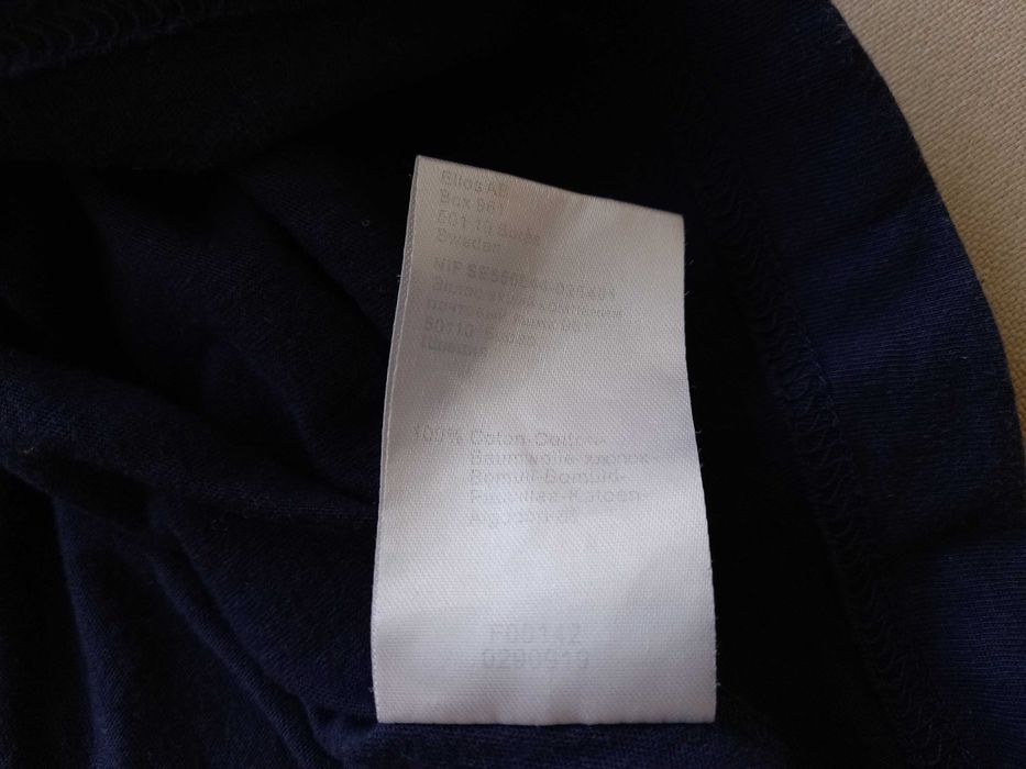 Фирменный реглан синий размер Л-Хл хлопок