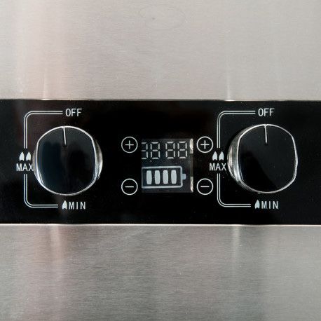 Газовая плита настольная и врезная 2 конфорки ( 0PPQI )