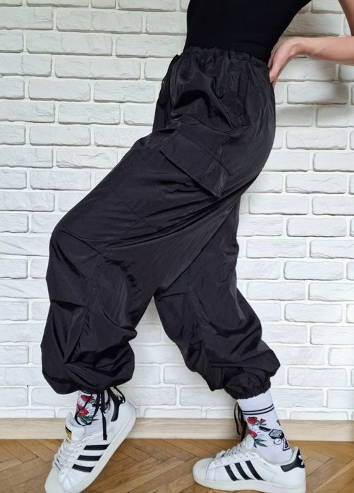 Parachute Pants Szerokie Spodnie Spadochrony