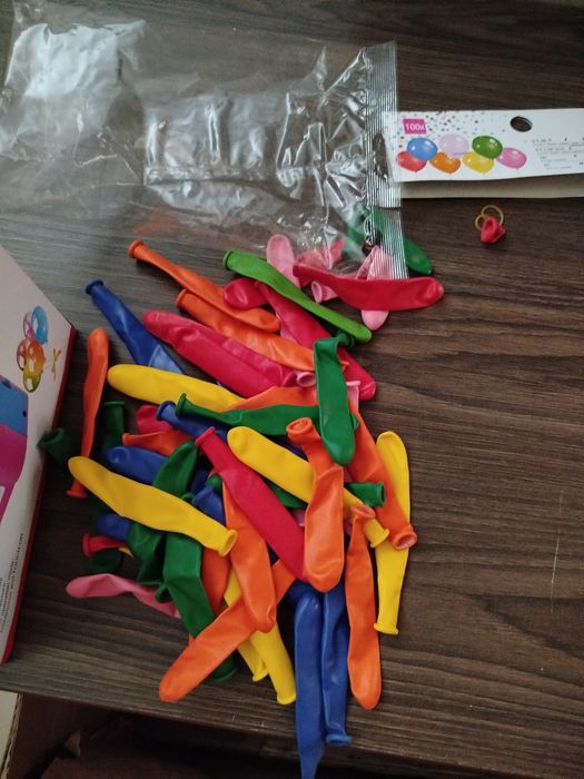 Balony 35x8 cm - 63 szt