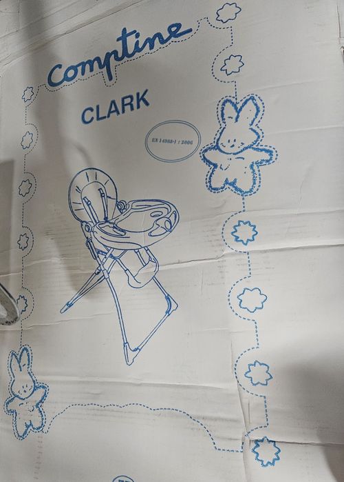 Cadeira de Bebé - Comptine Clark Rosa