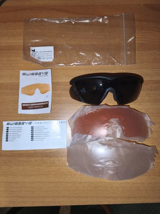 Тактичні балістичні окуляри Swisseye international