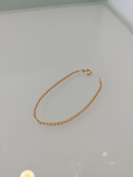 Pulseira em ouro de 19,2 kt