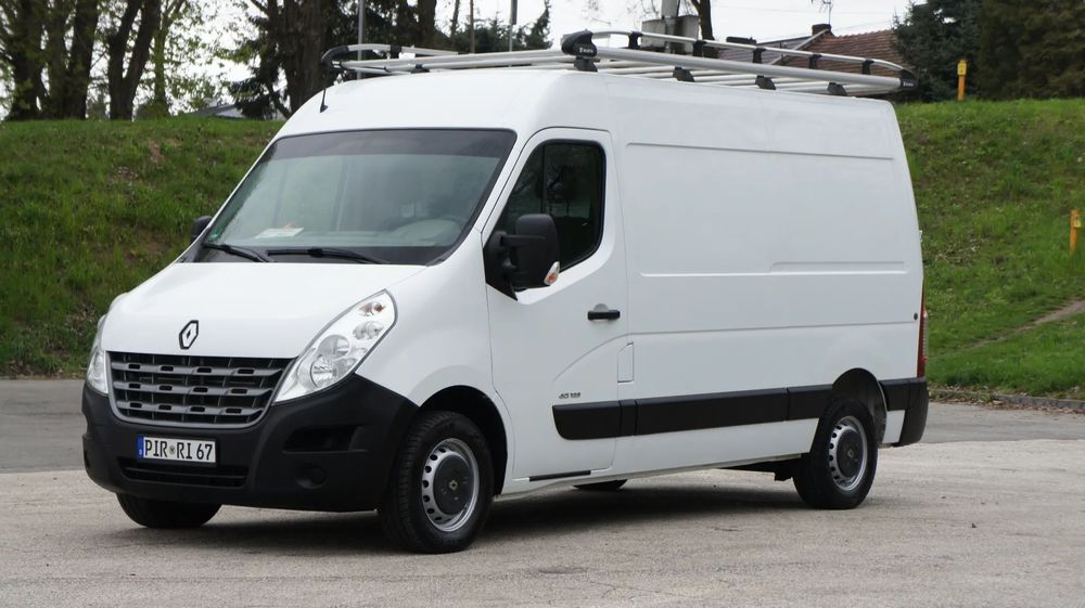 Renault master  Niski Przebieg, WEBASTO, BAGAŻNIK WURTH, bezwypadkowy, spr. z Niemiec
