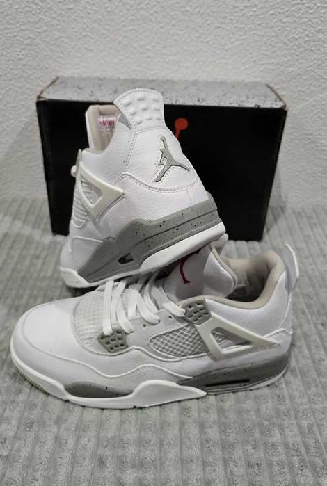 Jordan 4 Retro White Oreo R.38