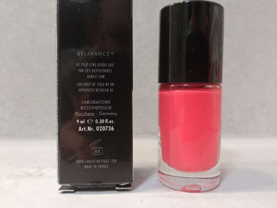 Lakier do paznokci La Biosthetique summer pink nowy
