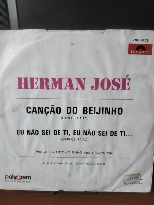Disco de vinil single Herman José