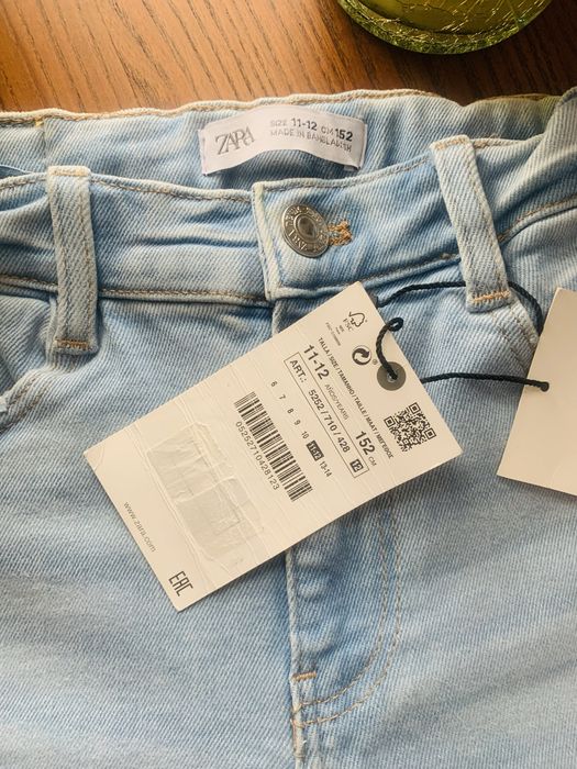 Джинси  Zara 11-12 р нові
