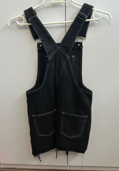 Cropp czarna sukienka jeansowa r. S