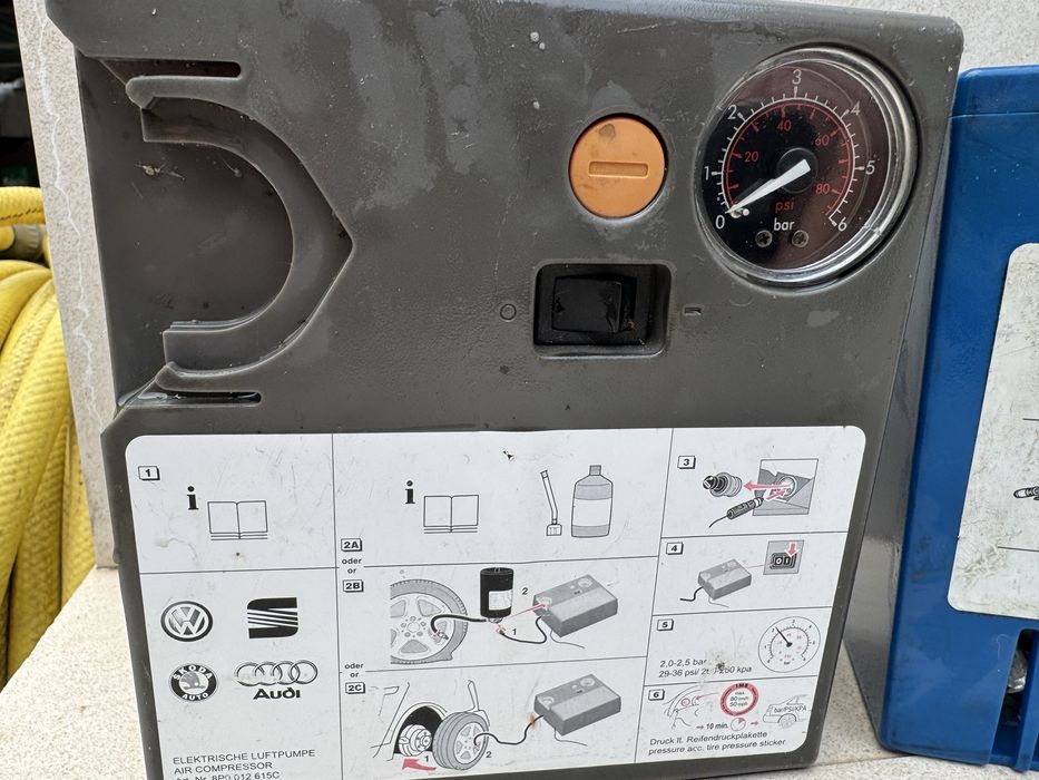 Compressor de ar portatil para carro