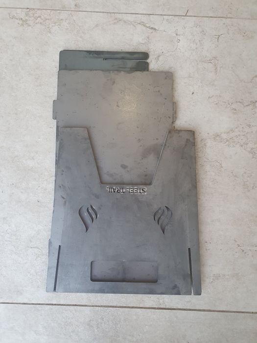 Grill Mangal składany - palenisko - stal 3 mm - na 7 szampurów