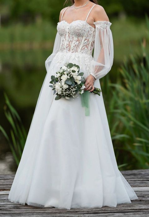 Suknia ślubna księżniczka