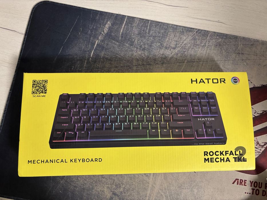 Механічна клавіатура Hator Rockfall Mecha TKL