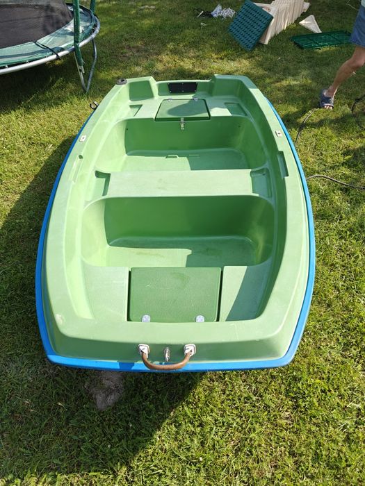 Łódka Kasia MILEX + wózek stan bdb