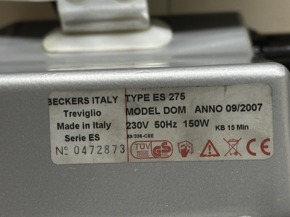 Новый. СЛАЙСЕР BECKERS ES 275. Made in Italy